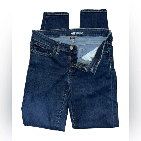 Gap Denim Leggings Size 4 - Picture 7 of 8